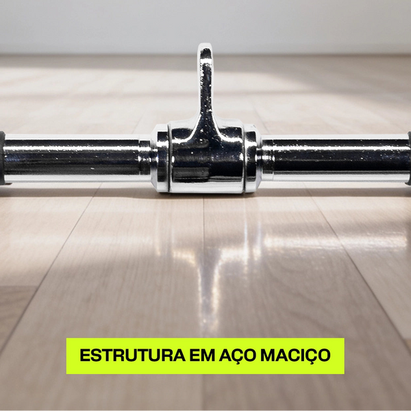 Barra Reta 50cm Cromada Rolamento UPLIFT
