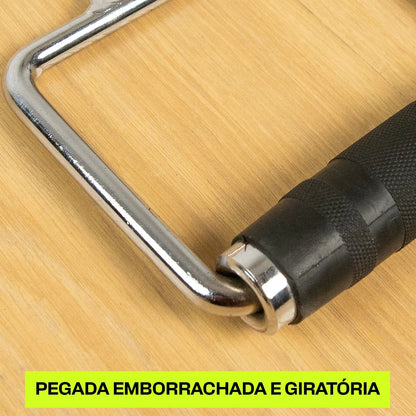 Puxador Estribo Fechado Emborrachado Academia