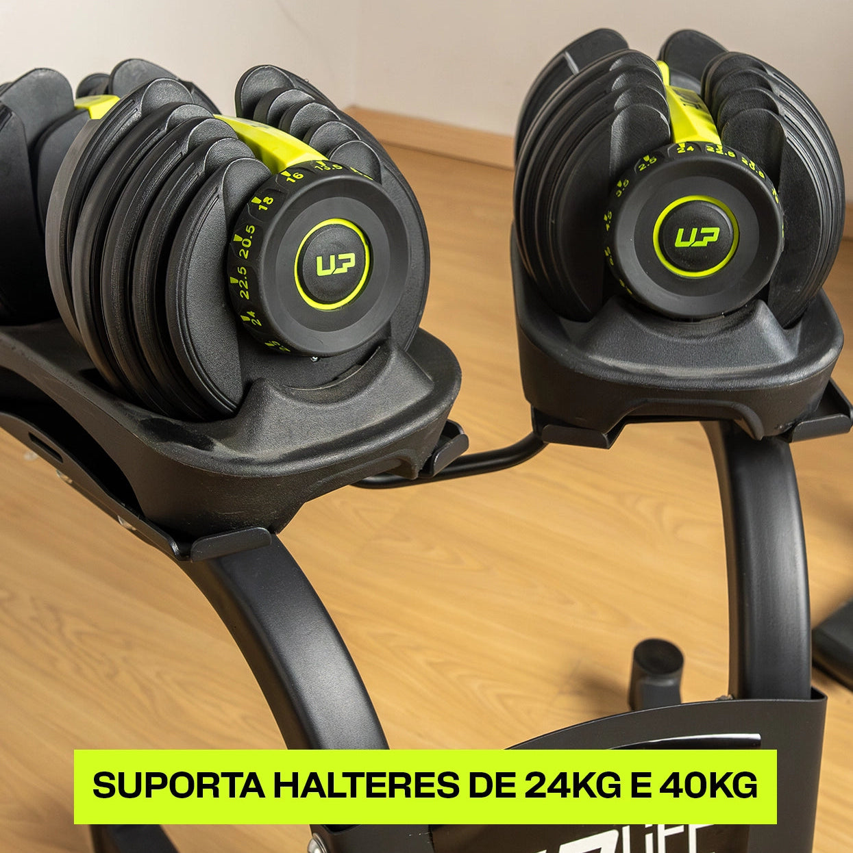 Suporte Par de Halteres Ajustaveis 24/40 Kg Uplift
