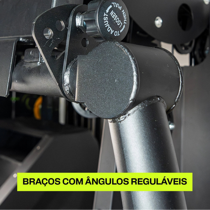 Estação de Musculação 85kg 18 em 1 Vektor Solo UPLIFT