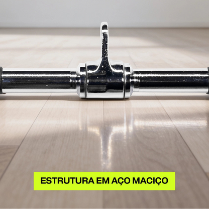 Barra Reta 50cm Cromada Rolamento UPLIFT