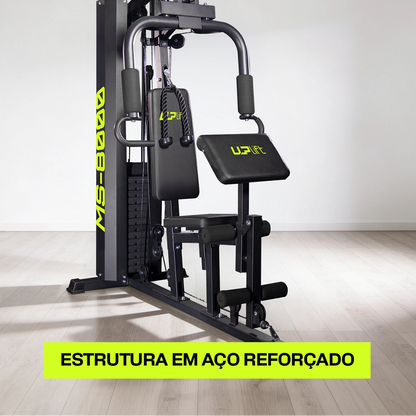 Estação De Musculação 80kg 10 em 1 MS-8000 UPLIFT