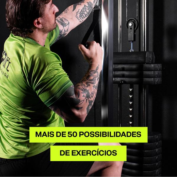 Mono Cross Over 70kg Polia Dupla MC-700 UPLIFT