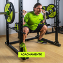 Barra Olímpica Cromada Academia 2,2M 20KG 400kg