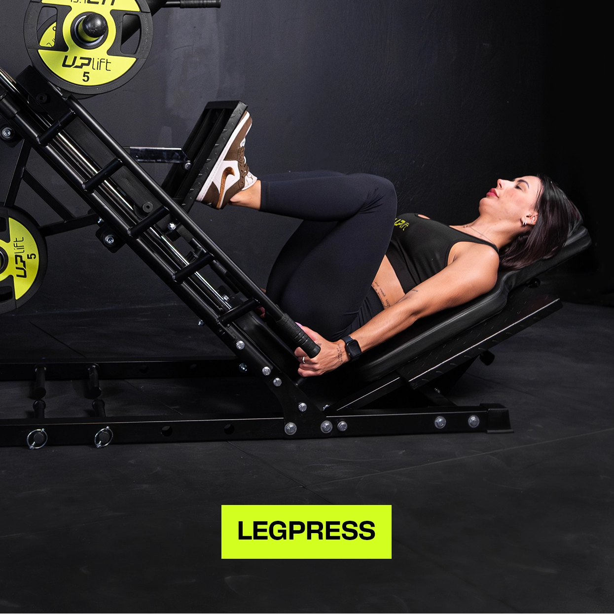 Leg Press 45º c/ Hack Squat até 600kg 2 em 1 UPLIFT
