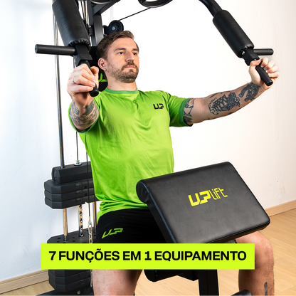 Estação De Musculação 50kg 7 em 1 MS-5000 UPLIFT