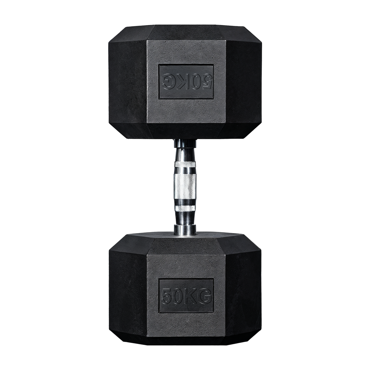 Halter Sextavado Com Pegada Cromada UPLIFT 50 kg