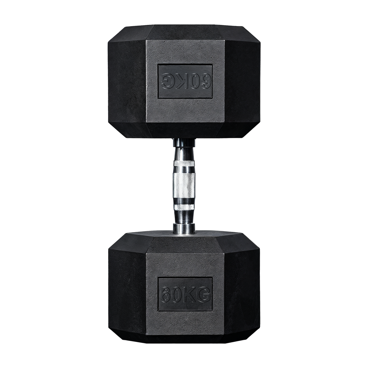 Halter Sextavado Com Pegada Cromada UPLIFT 60 kg