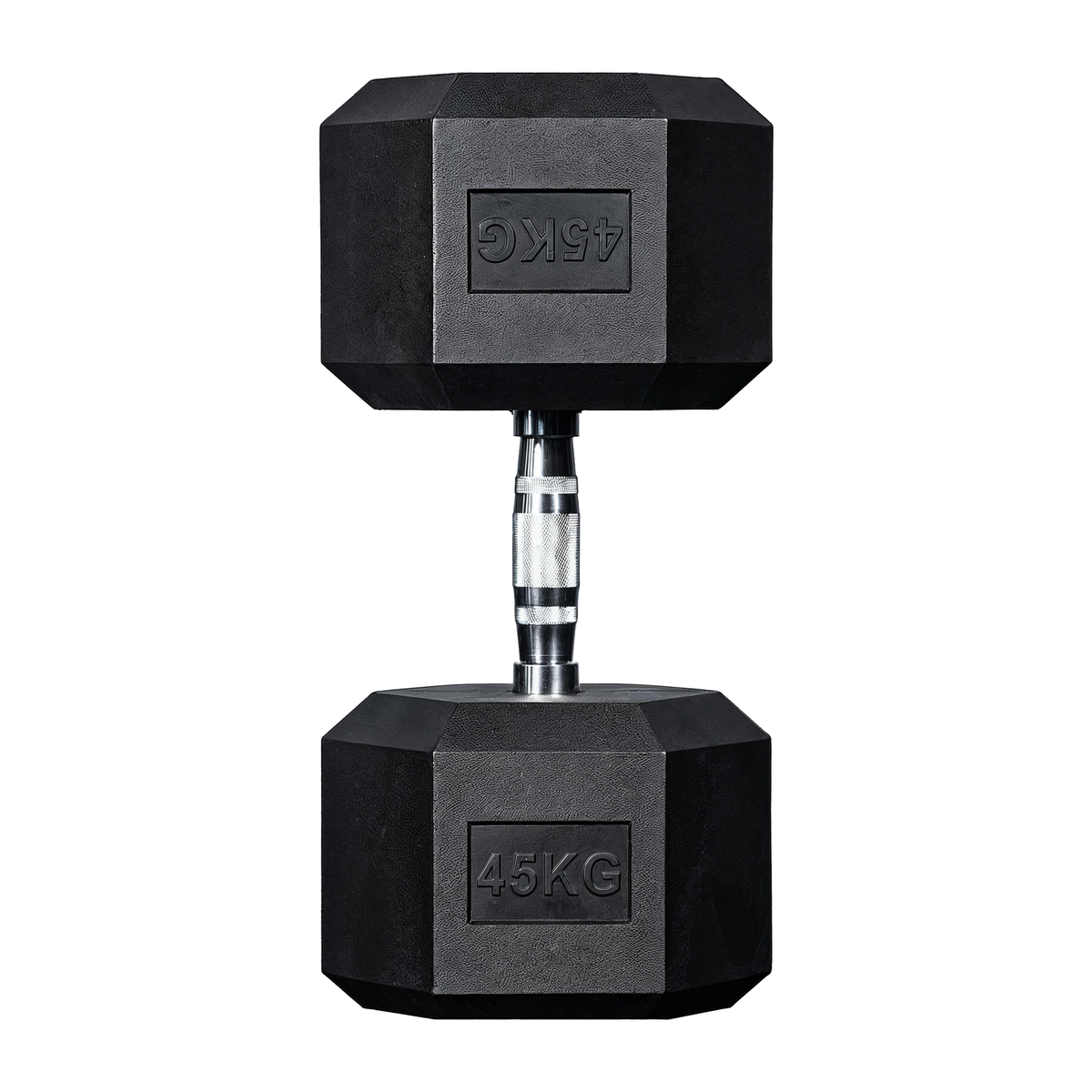 Halter Sextavado Com Pegada Cromada UPLIFT 45 kg