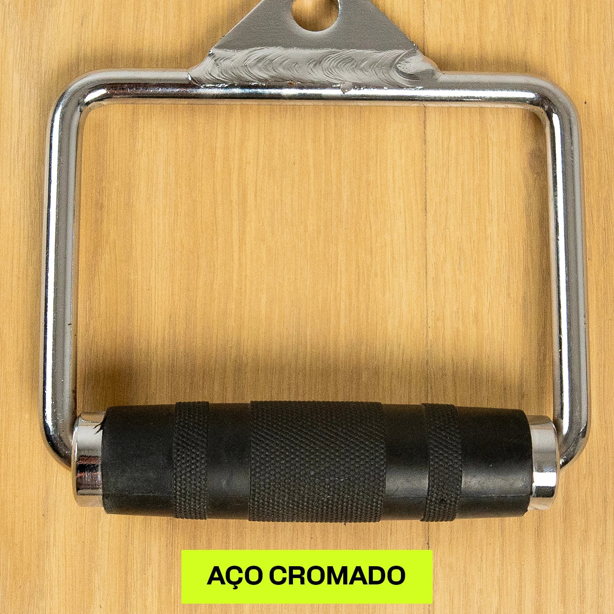 Puxador Estribo Fechado Emborrachado Academia