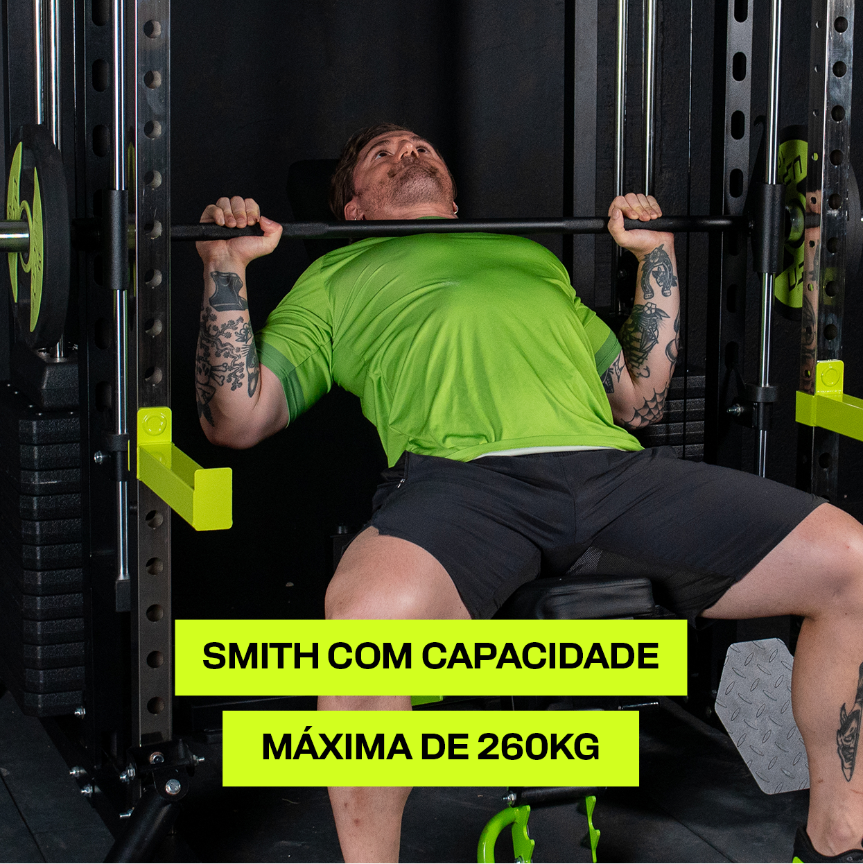 Crossover 10x1 Smith Rack 150kg Cyborg 2.0 UPLIFT