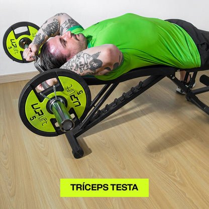 Barra W Olímpica 1,2 m até 150kg UPLIFT