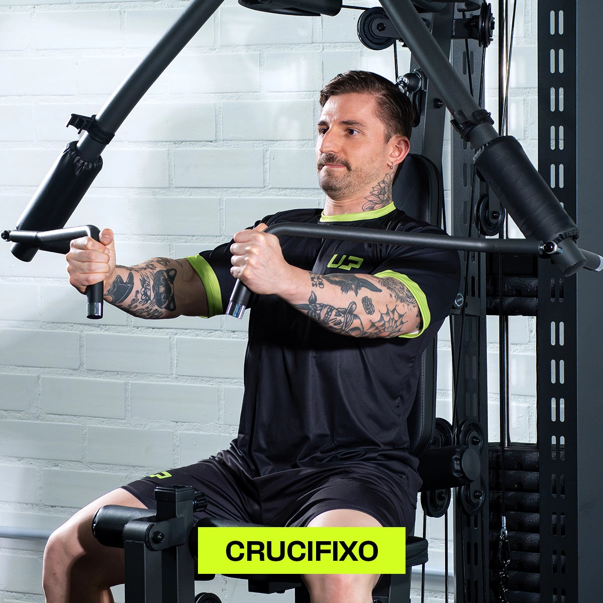 Estação de Musculação 85kg 20 em 1 Vektor Leg Trainer com Leg Press