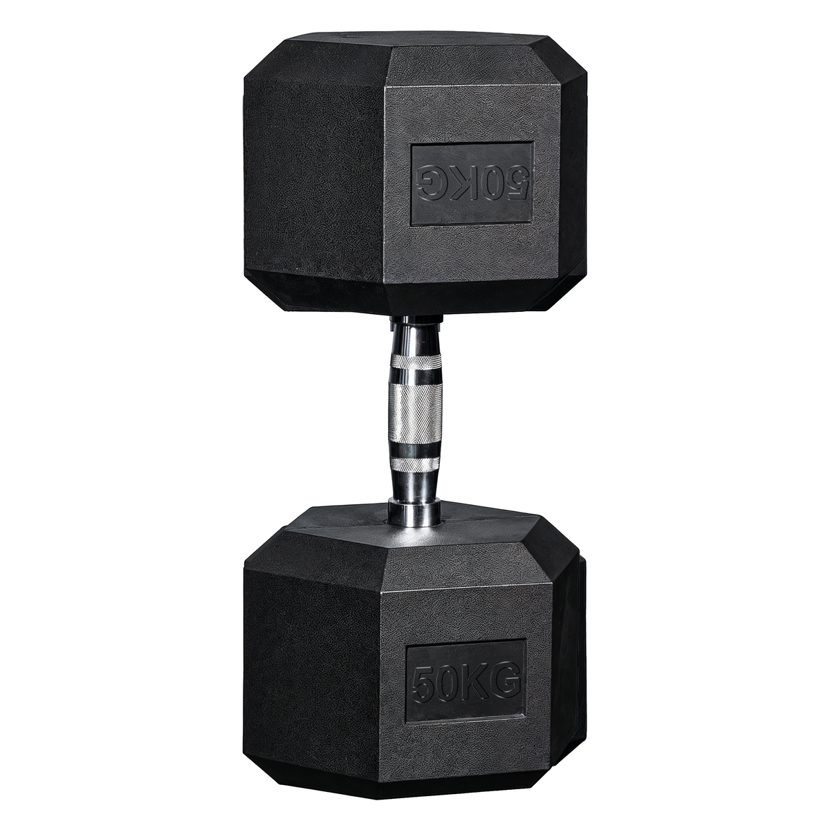 Halter Sextavado Com Pegada Cromada UPLIFT 50 kg