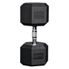 Halter Sextavado Com Pegada Cromada UPLIFT 45 kg