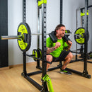 Barra Olímpica de Agachamento com Apoio (Safety Squat Bar)