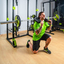 Barra Olímpica de Agachamento com Apoio (Safety Squat Bar)