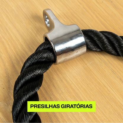 Puxador Tríceps Corda Profissional
