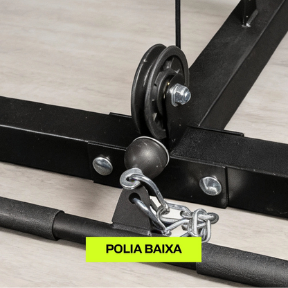 Gaiola Agachamento 10 em 1 Mono Cross Power Rack UPLIFT