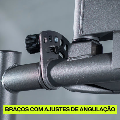 Estação de Musculação 85kg 20 em 1 Vektor Leg Trainer com Leg Press