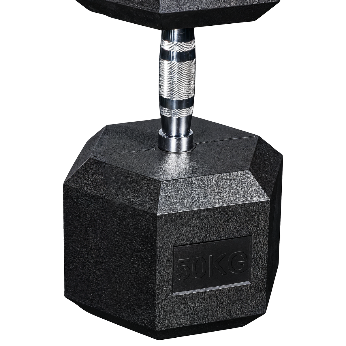 Halter Sextavado Com Pegada Cromada UPLIFT 50 kg