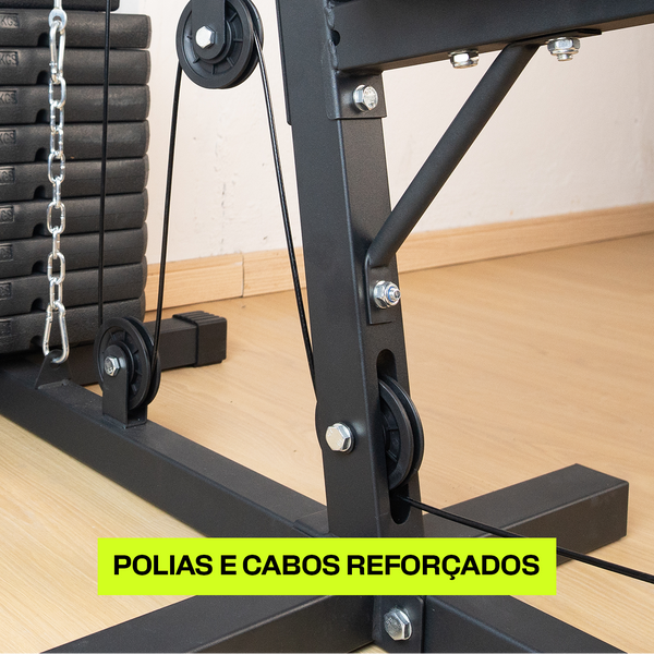 Estação De Musculação 50kg 7 em 1 MS-5000 UPLIFT