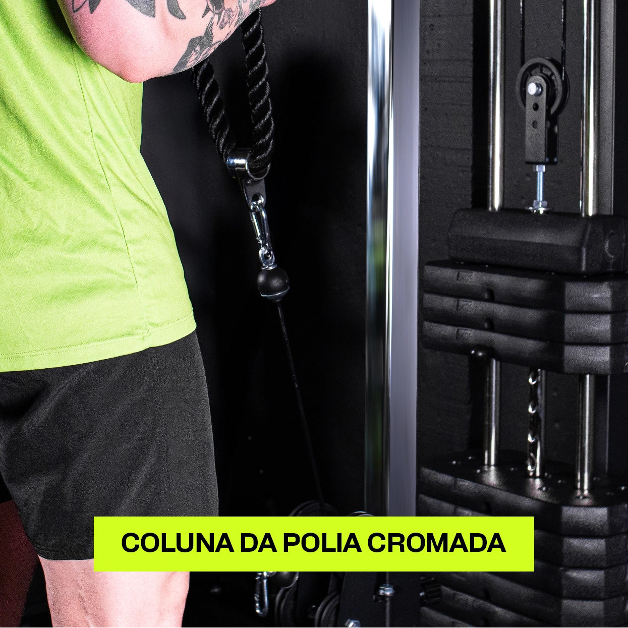 Mono Cross Over 70kg Polia Dupla MC-700 UPLIFT