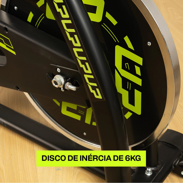 Bicicleta Ergonométrica Spinning Raptor V6 UPLIFT