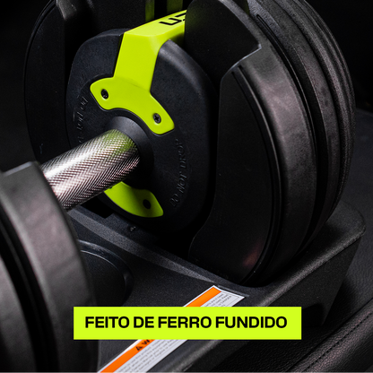 Kit Banco AB1200 + Par Halter Ajustáveis 24kg
