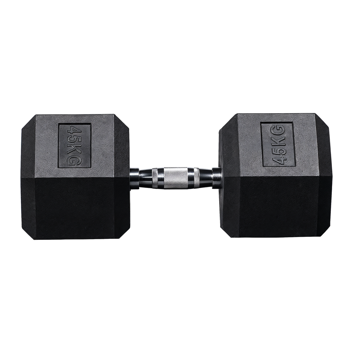 Halter Sextavado Com Pegada Cromada UPLIFT 45 kg