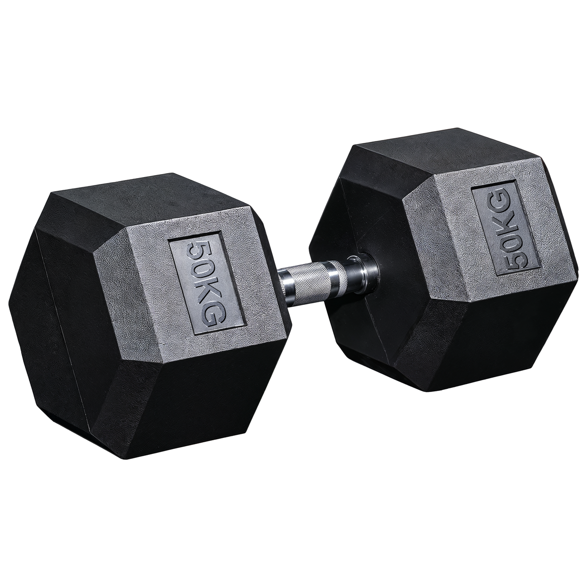Halter Sextavado Com Pegada Cromada UPLIFT 50 kg