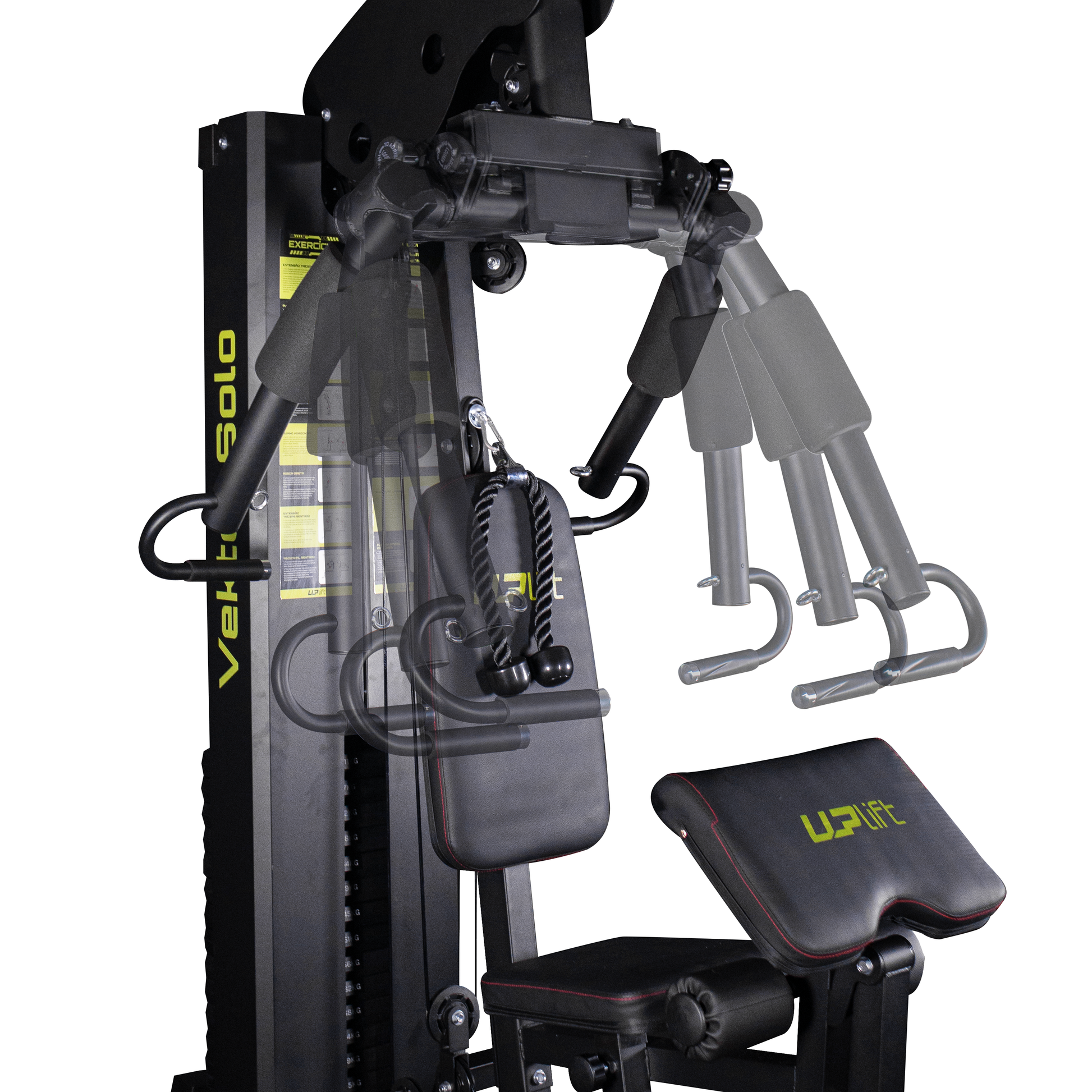 Estação de Musculação 85kg 18 em 1 Vektor Solo UPLIFT – Uplift Fitness