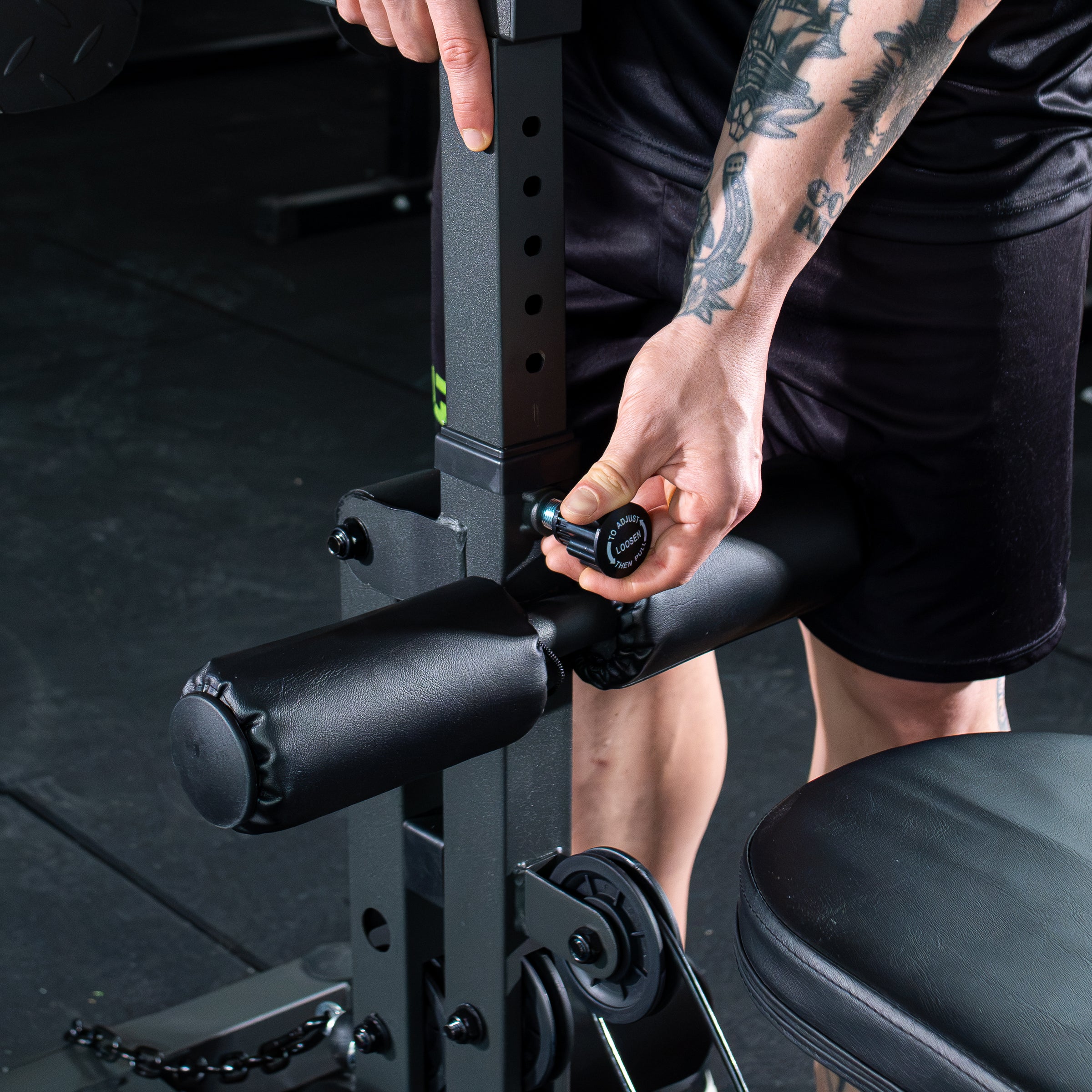 Estação de Musculação 85kg 20 em 1 Vektor Leg Trainer com Leg Press