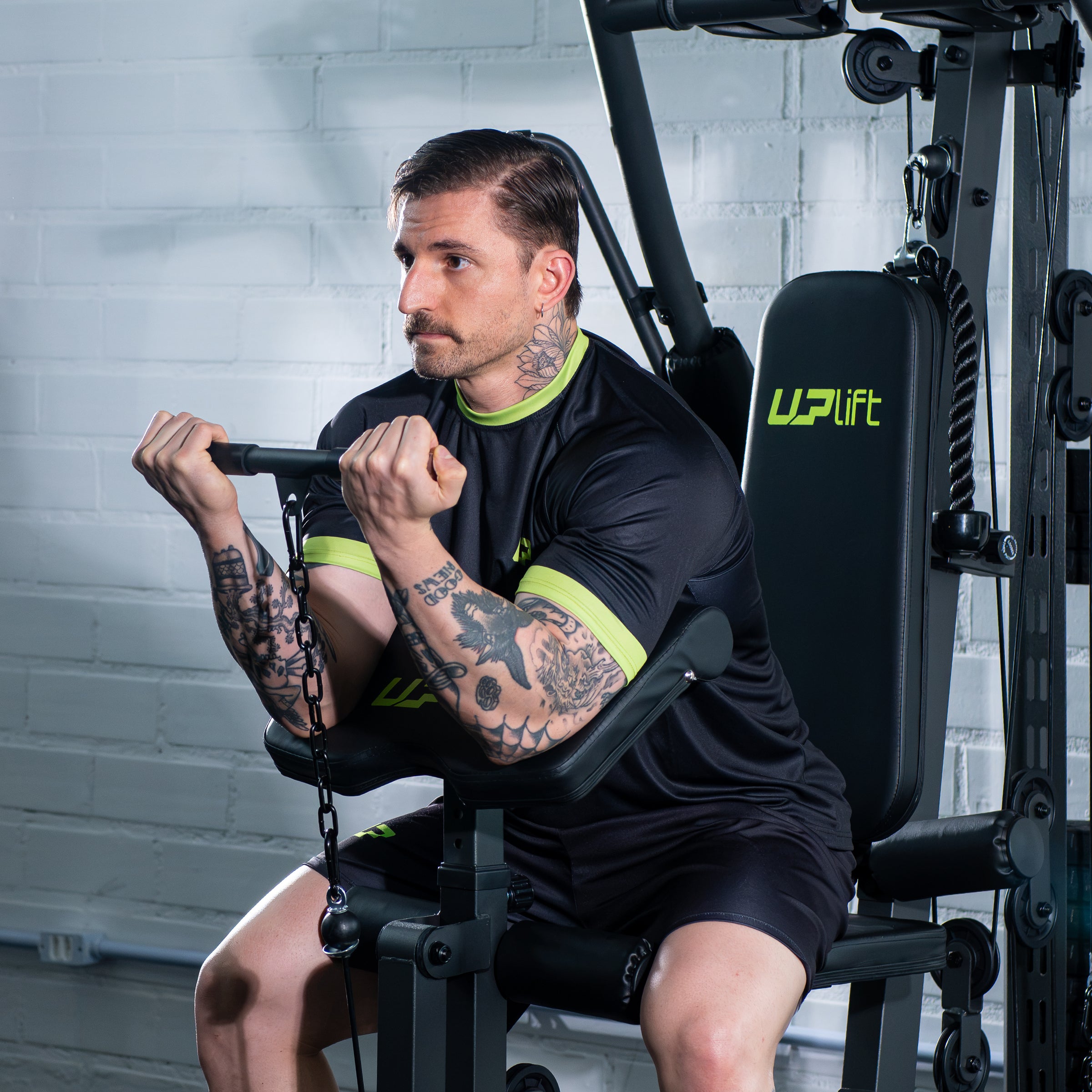 Estação de Musculação 85kg 20 em 1 Vektor Leg Trainer com Leg Press