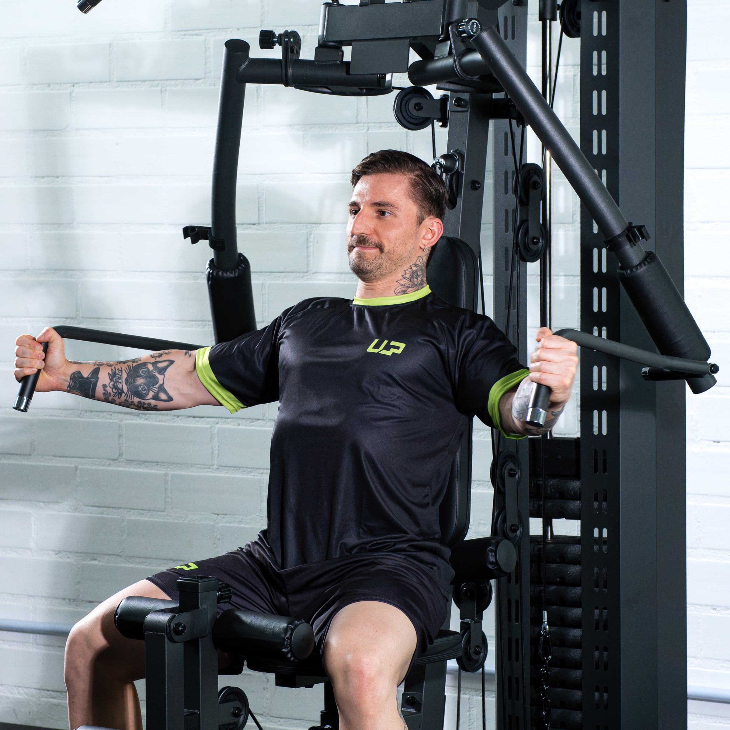 Estação de Musculação 85kg 20 em 1 Vektor Leg Trainer com Leg Press