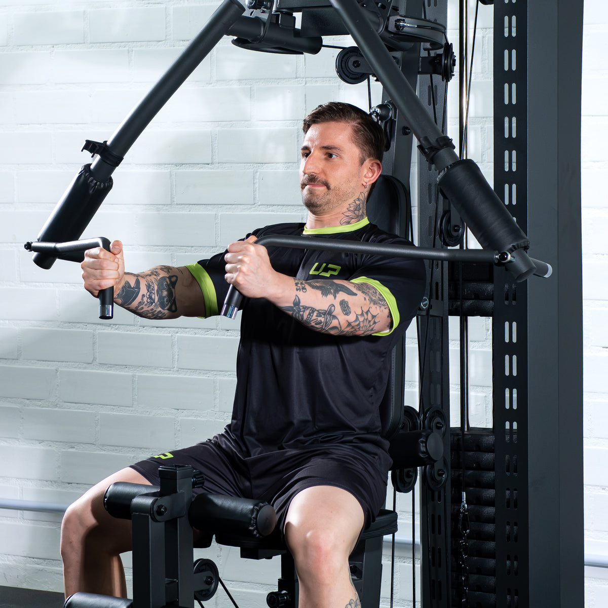 Estação de Musculação 85kg 20 em 1 Vektor Leg Trainer com Leg Press