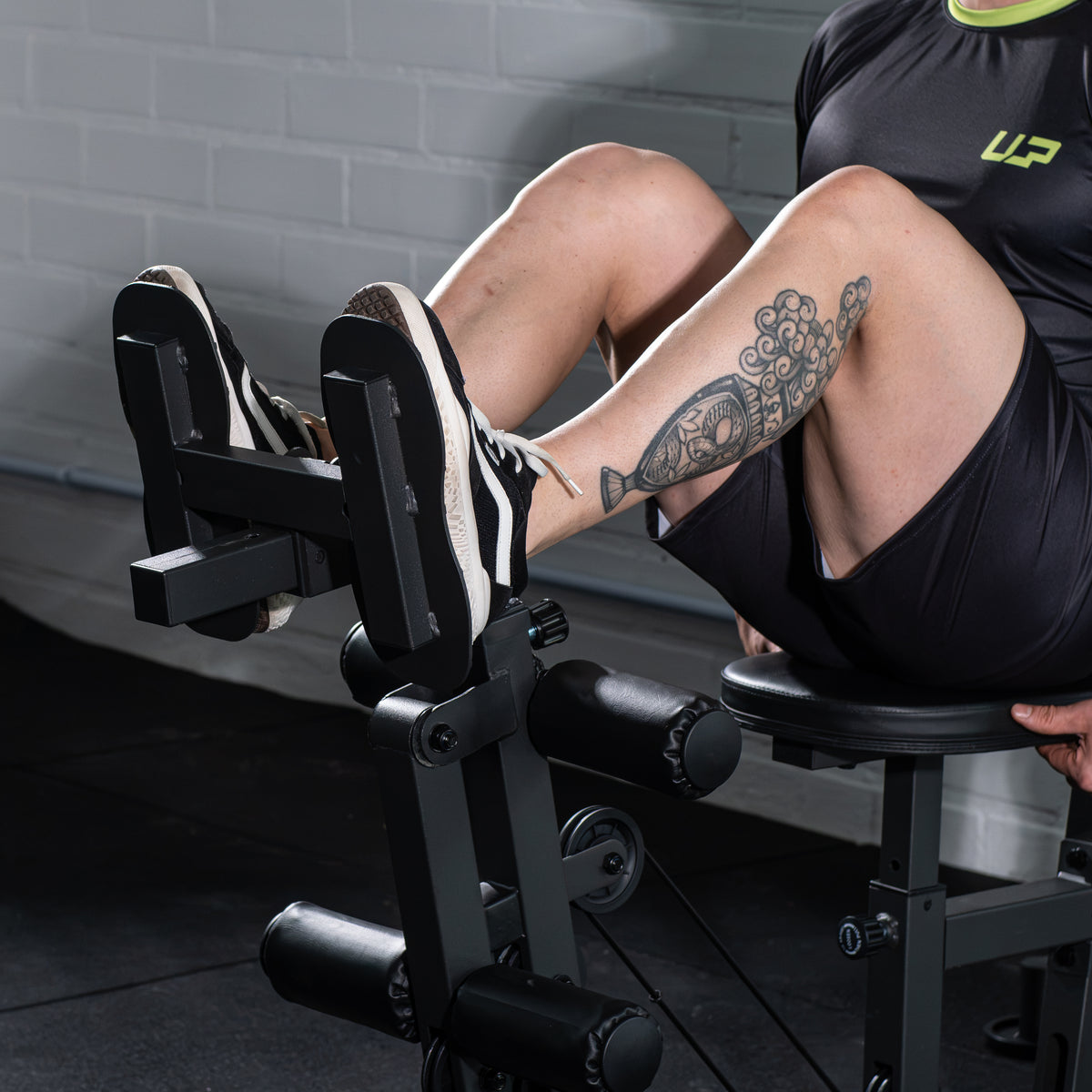 Estação de Musculação 85kg 20 em 1 Vektor Leg Trainer com Leg Press