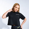 Cropped Signature Feminino Preto | UPLIFT
