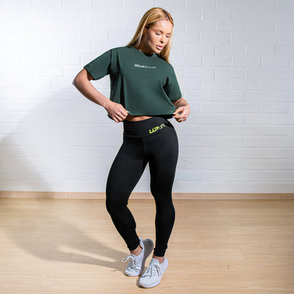 Cropped Brand Feminino Verde | UPLIFT