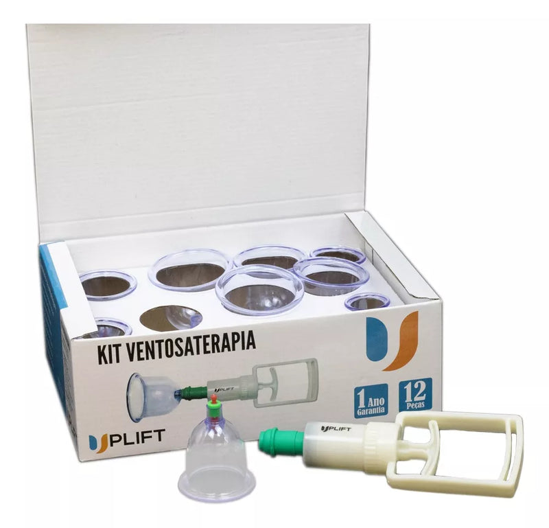 Kit Ventosaterapia 12 Unidades