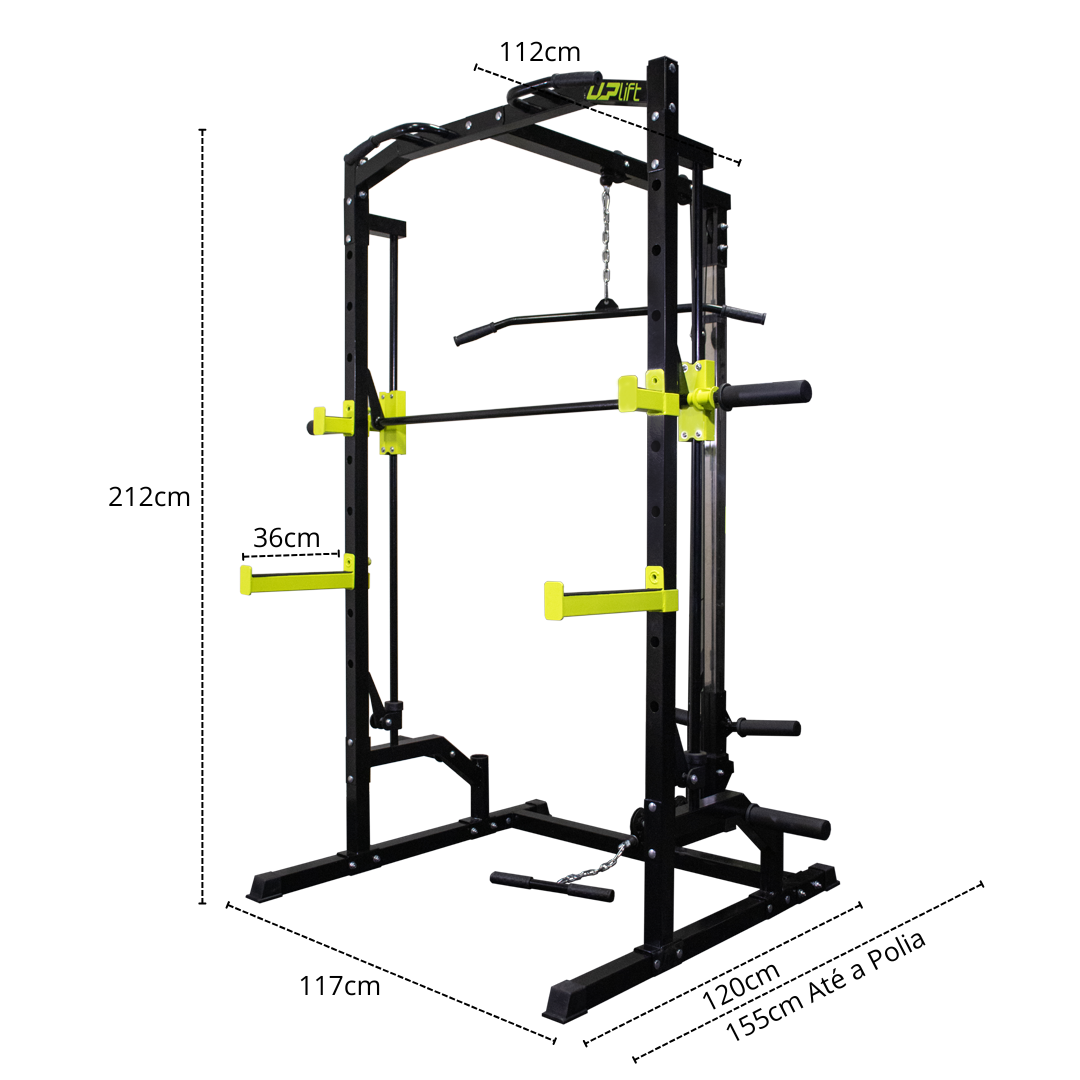 Mono Cross Smith Rack 8 em 1 UPLIFT