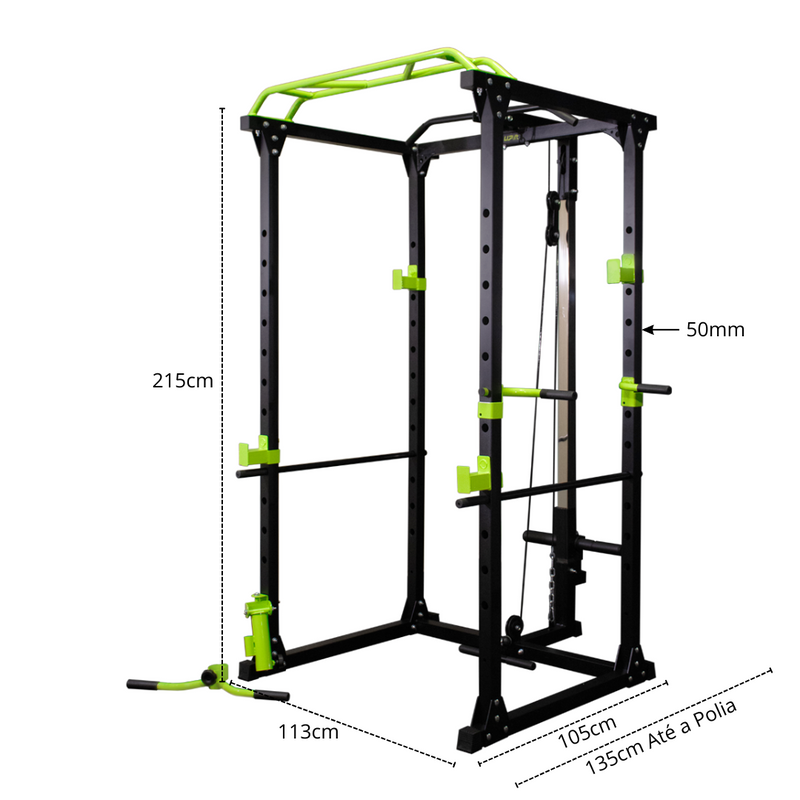 Power Rack com Polia Alta e Baixa UPLIFT