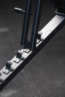 Kit Banco AB1200 + Par Halteres Ajustaveis até 24kg Com Suporte