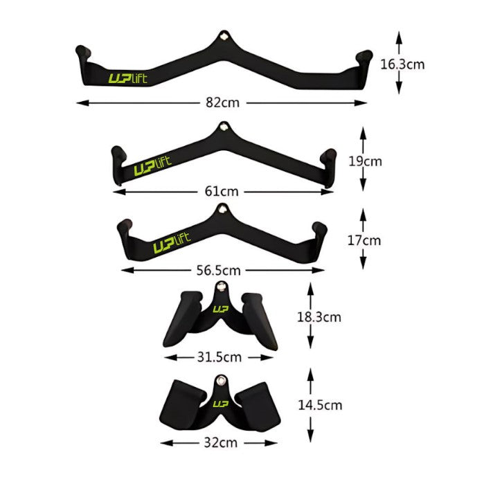 Kit 5 Puxadores Anatômicos + Suporte