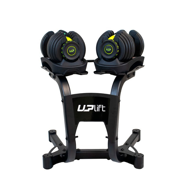 Par Halter Ajustável 24kg + Suporte UPLIFT