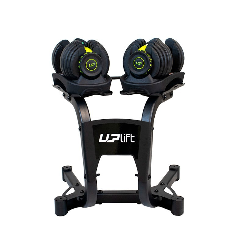 Par Halter Ajustável 24kg + Suporte UPLIFT