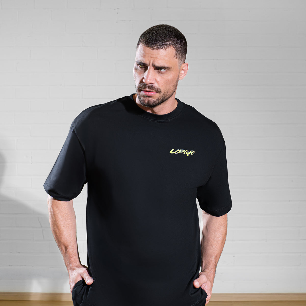Camisa Oversize Masculina Preta 2