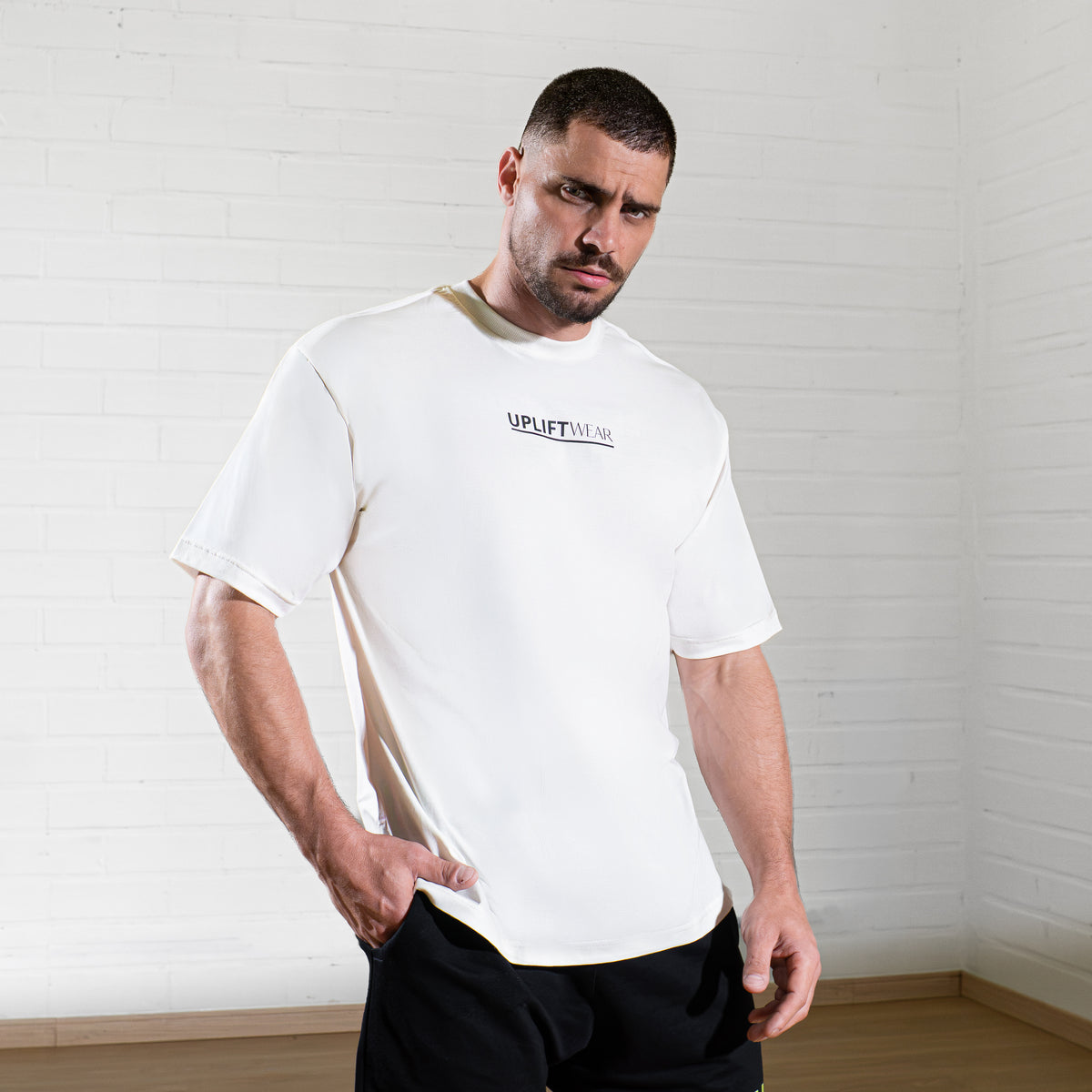 Camisa Oversize Masculina Branca 5