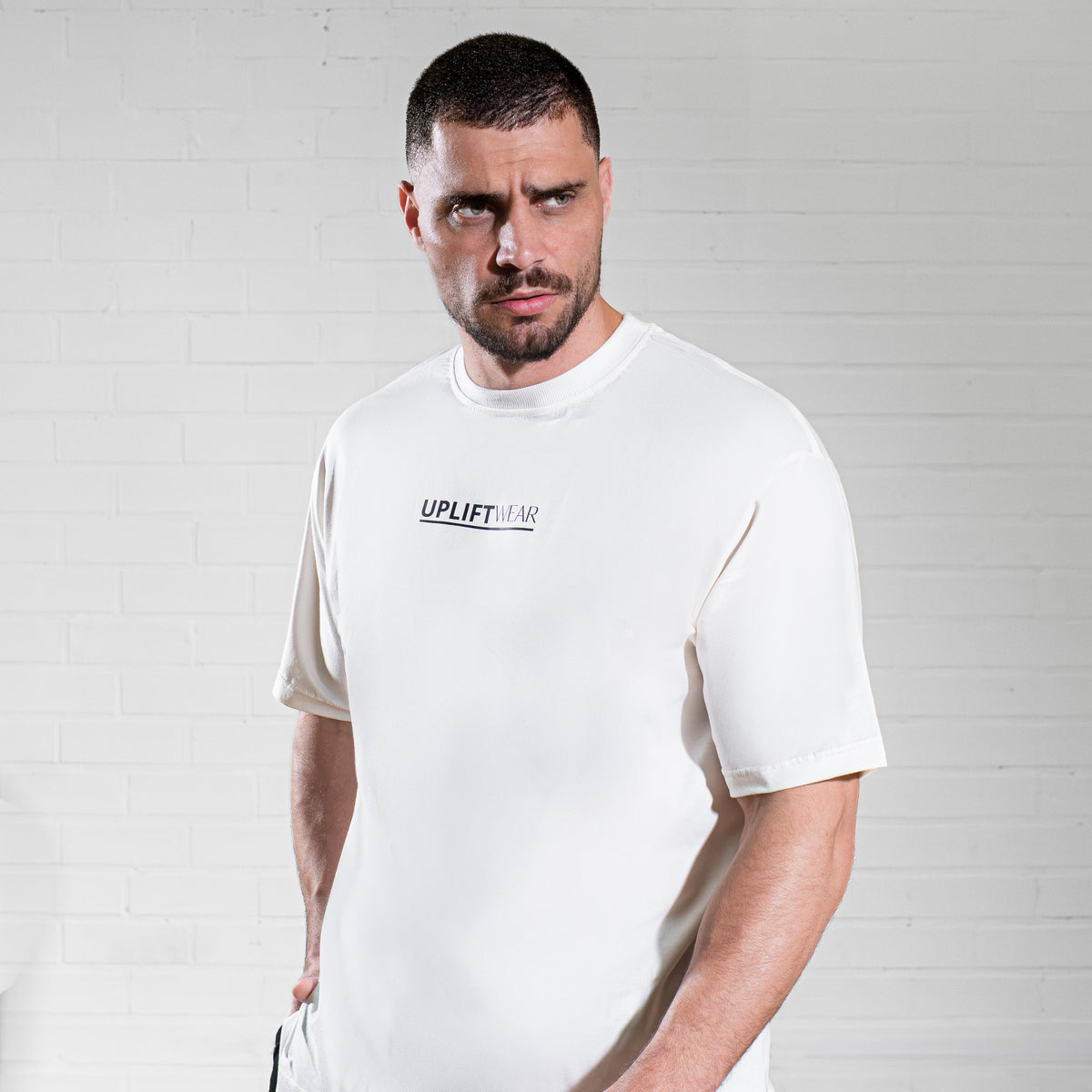Camisa Oversize Masculina Branca 5