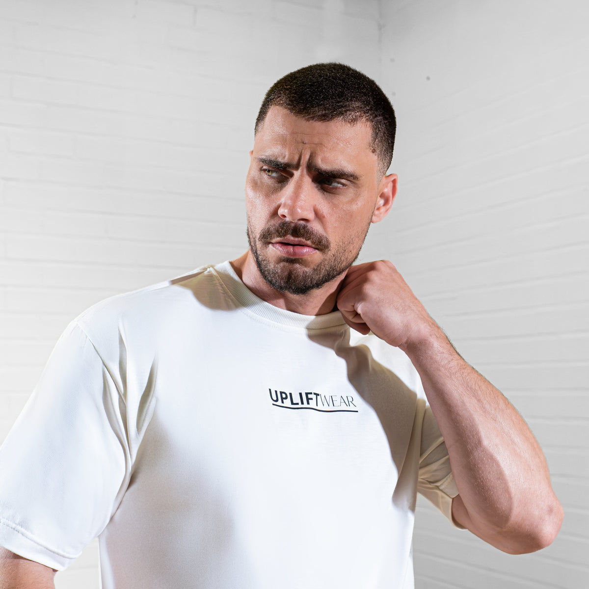 Camisa Oversize Masculina Branca 5